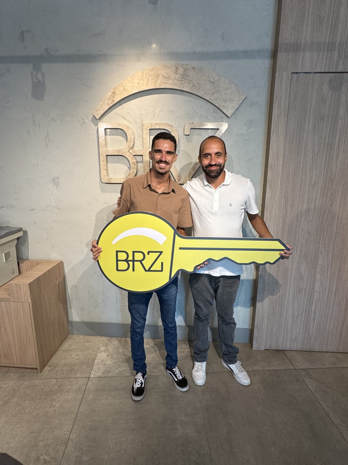 Cliente satisfeito com a New Business
